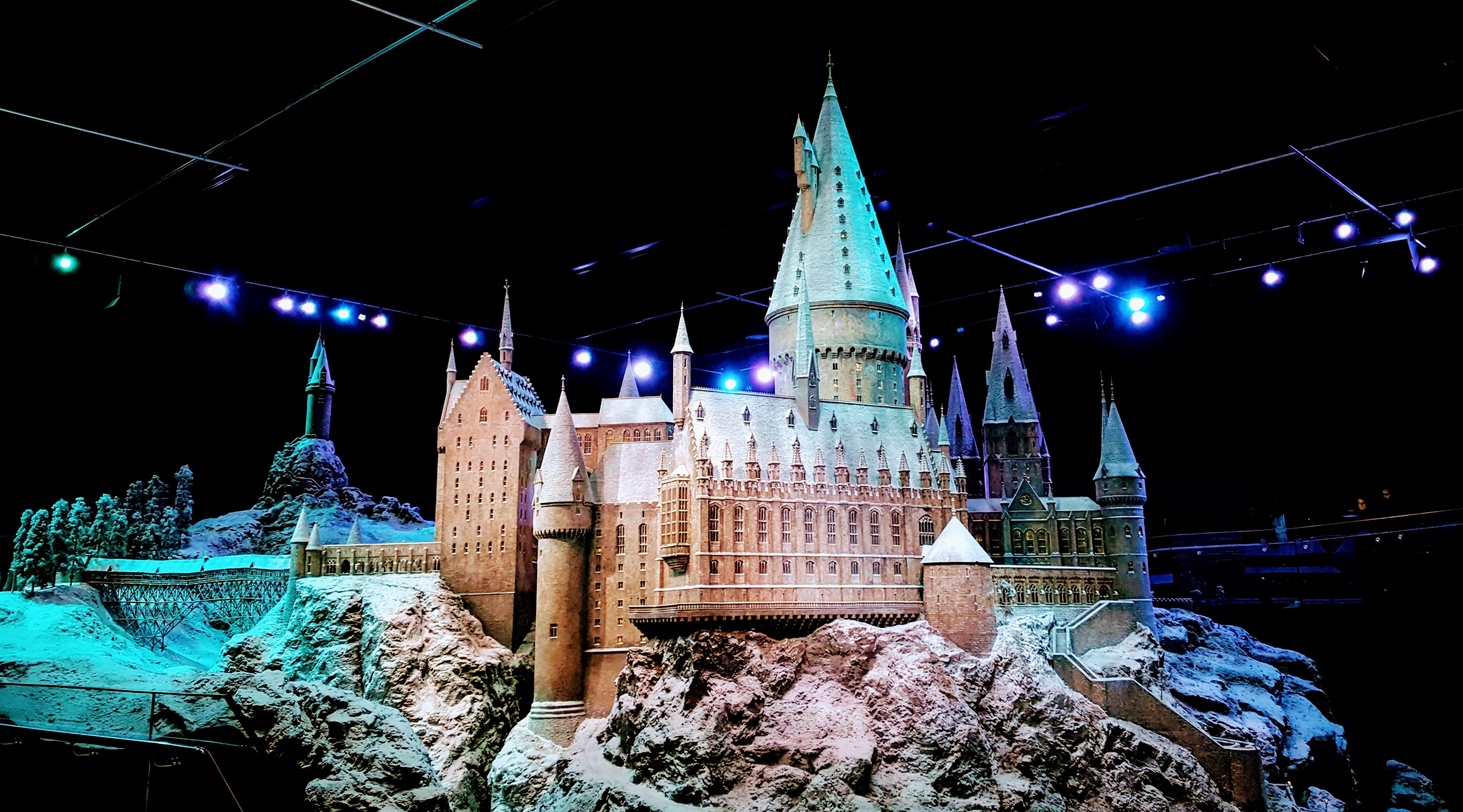 Modell von Hogwarts in der Warner Bros. Studio Tour London