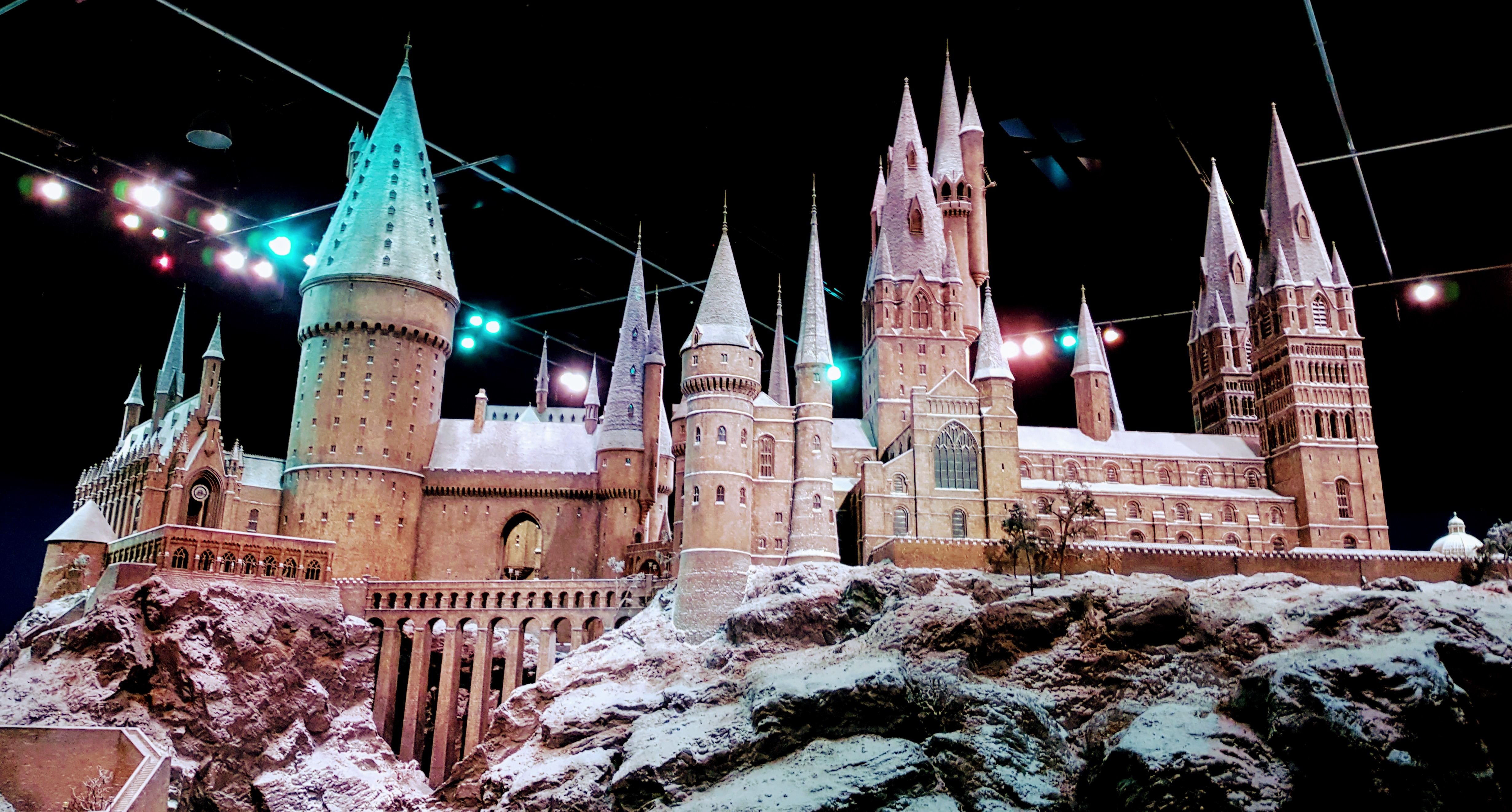 Modell von Hogwarts in der Warner Bros. Studio Tour London