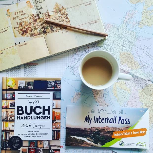 Reiseplanung mit In 60 Buchhandlungen durch Europa